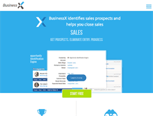 Tablet Screenshot of business-x.com